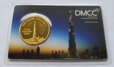 Dubai / Burj Khalifa 2012 - 999 GOLD - GOLDMÜNZE - GOLDBARREN - PP - SEHR SELTEN
