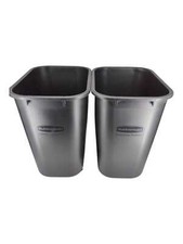 Rubbermaid Commercial 2 St. Produkte Papierkorb 26,6 l Schwarz