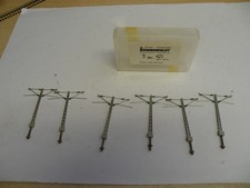 Sommerfeldt N Art. 421 -6 x Gitter - Mittelmast Metall vernickelt OVP neuwertig