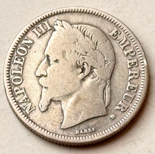 Francs 1869 frankreich - bb,