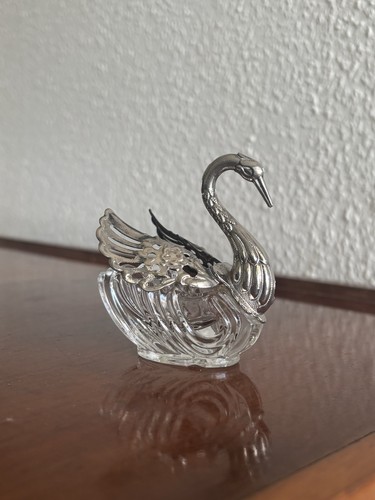 Vintage saliere schwan - schwan, –