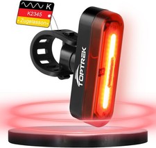 Toptrek Fahrrad Rücklicht LED StVZO USB-C Aufladbar IPX5 Wasserdicht