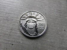 American Eagle 2003 Platin 25 $ Dollar Liberty