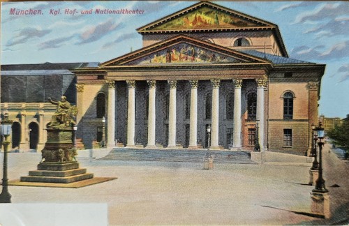 München max joseph platz - ak,