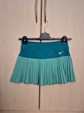 Adidas Kinder schicker Tennisrock Falten Gr. 146-156cm Türkis/blau/grün dry fit