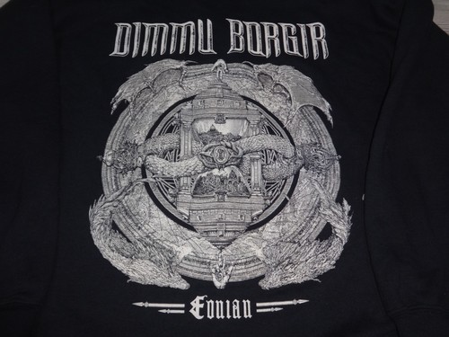 Dimmu borgir zipper hoodie - borgir,