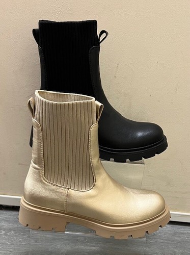 Damen kunstleder stretch - damen, kunstleder/stretch
