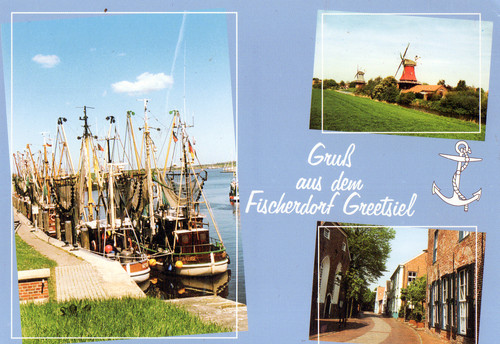 Ansichtskarte greetsiel - greetsiel, (259)