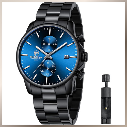 Herrenuhr chronograph quarzuhr - chronograph,