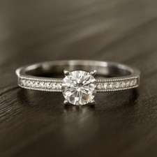 Labor Gezüchteter Diamant 925