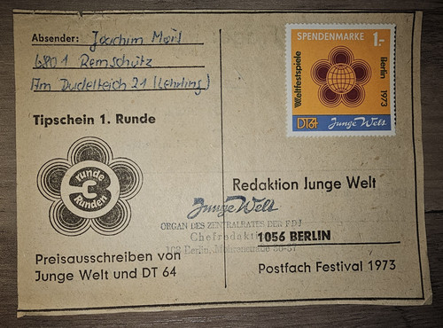 Ddr spendenmarke z - ddr,,