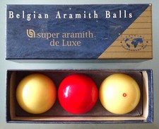 Aramith 61,5 mm Super Aramith Deluxe Karambolage Billardkugeln, Komplettset TOP