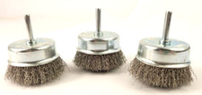 3x Topfbürste Rundbürste