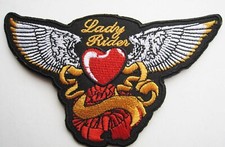Aufnäher patch lady - lady, rider