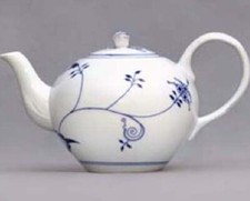 Zwiebelmuster Bohemia Original ECO Teekanne mit Sieb 1,20 L Porzellan Karlsbader