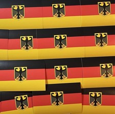 Deutschland Flagge Adler Aufkleber/Sticker 20stk.