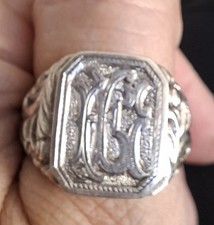 Siegelring, Monogramm, 800