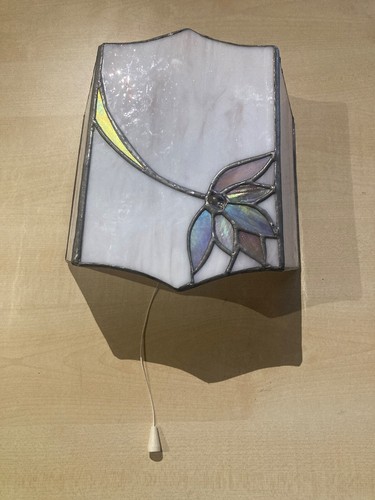 Tiffany retro wandlampe - tiffany, blume