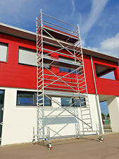 Fahrgerüst Rollgerüst Rollrüstung AH 8,40 m NEU Gerüst deutscher Hersteller
