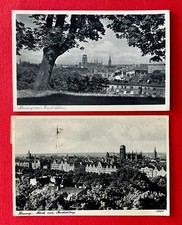 2 x AK DANZIG 1933/40 Blick