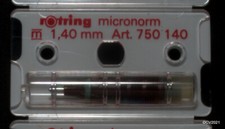 Rotring 750 140 micronorm 1,40 mm - Zeichenkegel - NOS 