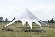 Partyzelt • Festzelt • Pavillon • Sternzelt  NEU 14m in weiß oder beige
