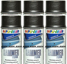 6x400ml Hammerschlag Lackspray