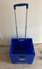 Klappbare Rollbox Einkaufskorb Kofferraumbox Aufbewahrungsbox Rollenbox Trolley