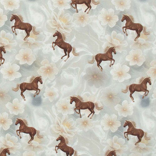 Jersey stoff pferde - stoff,