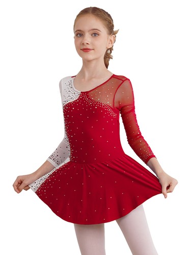 Kleid mädchen eiskunstlauf - de,