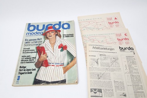 Vintage burda modeheft mode - burda,