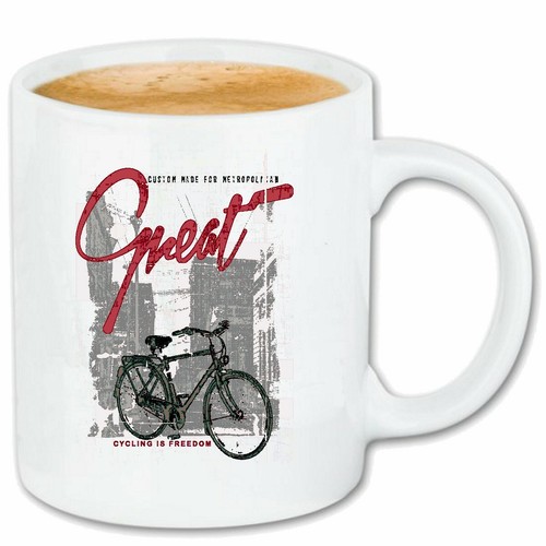 Kaffeetasse kult fahrrad - kult,