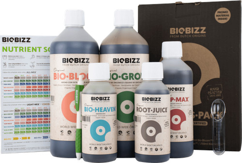 Biobizz dünger set indoor try - set,