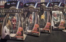 Star Trek 4 x OVP Figuren