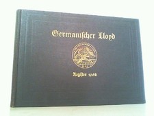Germanischer Lloyd Internationales Register 1968. Germanischer Lloyd: