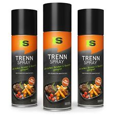Spraytive 3x400ml Trennspray Backtrennspray Grill-Spray BBQ Trennfett Non-Stick