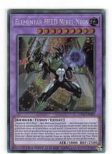 Yugioh ELEMENTAR-HELD NEBEL-NEOS , ct15-de001 Secret Rare deutsch NM Limitiert
