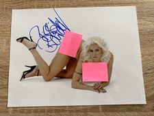 Original handsigniertes Foto von Biggi Bardot Model