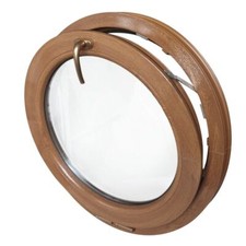 Rundfenster Kipp Golden Oak Kunststoff VEKA 2-fach / 3-fach Verglasung