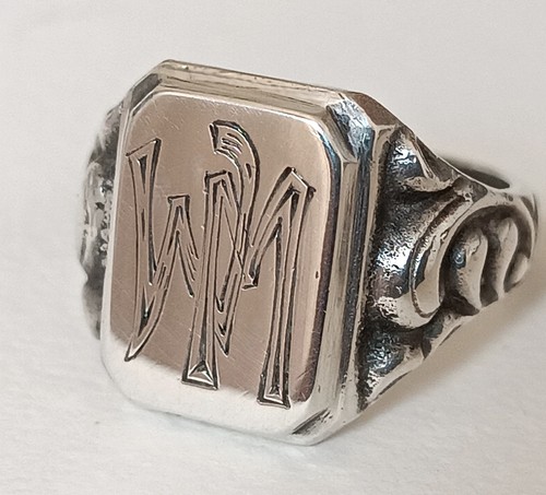Siegel ring silber - ring,