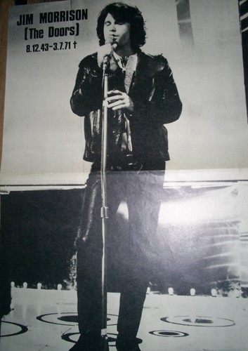 Jim morrison tribute poster - jim,