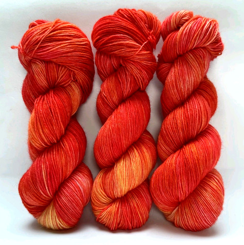 Handgefärbte sockenwolle 100g - handgefärbte,