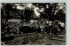 13437986 - 8830 Treuchtlingen Grundsteinlegung Schuhmacherei Ort handschriftlich