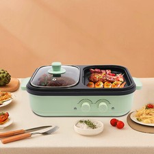 2 in 1 Elektrisch Bratpfanne