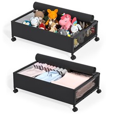 2X Unterbett Aufbewahrungsbox