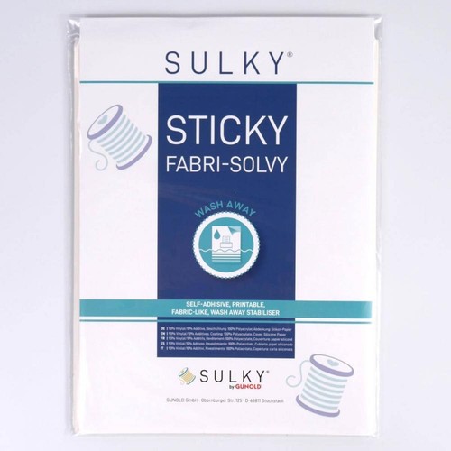 Sulky sticky fabri solvy - sticky,