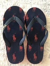 Polo Ralph Lauren * Flip Flop * Gr. 35 * navy * Zehentrenner * Badelatschen *