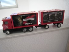 Nylint U.S. Truck rot Maßstab 1:30 LKW mit Anhänger Motorgeräusch und Hupe