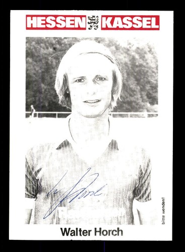 Walter horch autogrammkarte - walter,