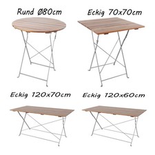 Klapptisch Biergarten